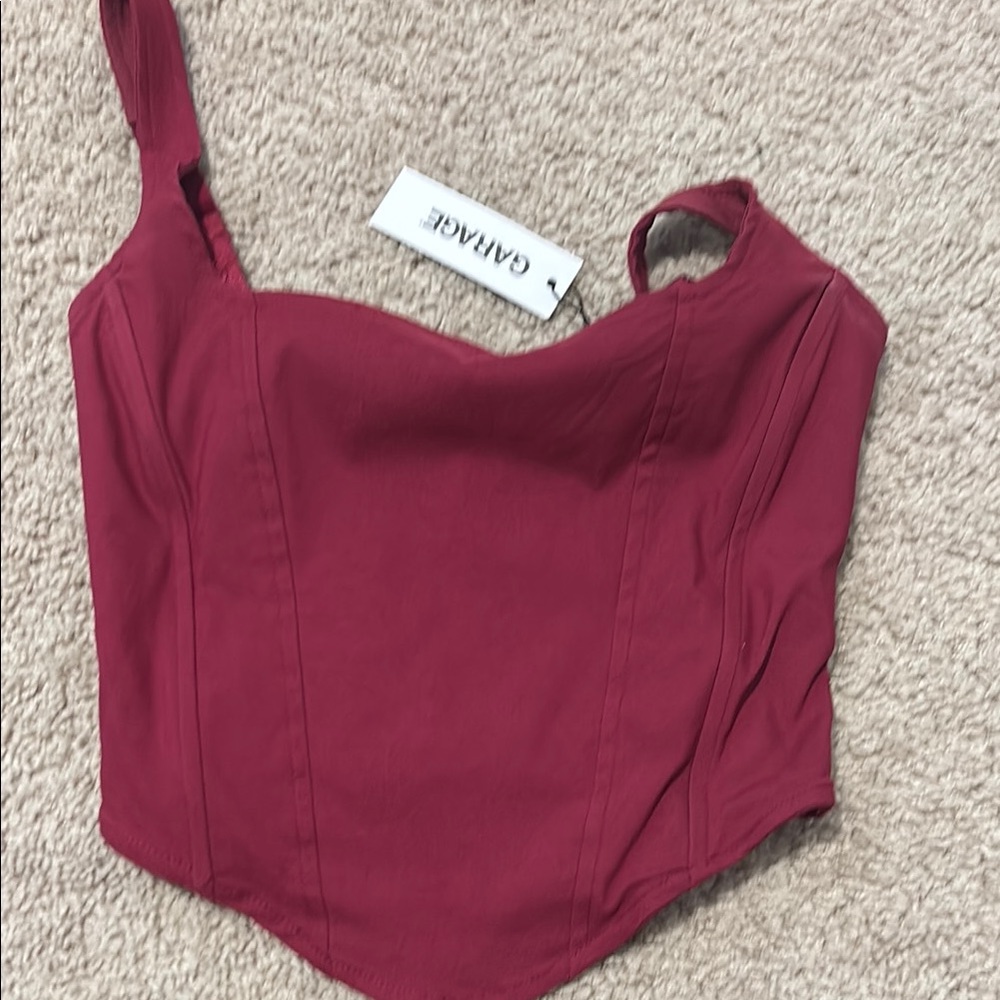 Garage Women's Burgundy Bodysuit